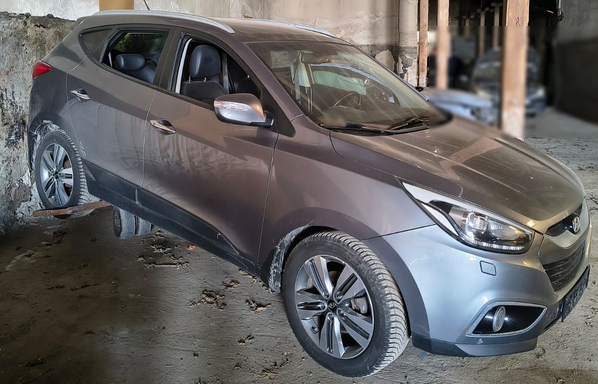 Skradzione osobowe auto.