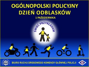 grafika ogólnopolskiego dnia odblasków