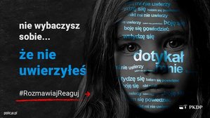 plakat z twarzą dziewczynki