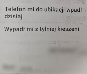 treść wiadomości