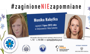Grafika z wizerunkiem dziewczyny i kobiety.