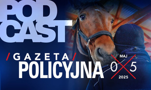 Fragment okładki majowego numeru Gazety Policyjnej.