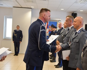 policjanci podczas mianowania
