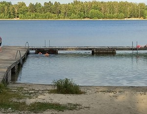 Molo nad Jeziorem Piaseczno