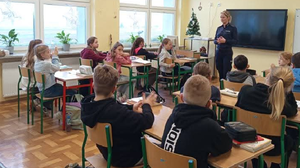 policjantka i dzieci