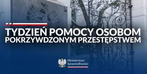 plakat Tygodnia Pomocy Osobom Pokrzywdzonym Przestępstwem