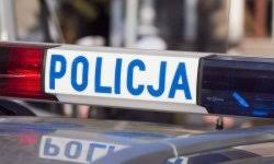 napis Policja na radiowozie